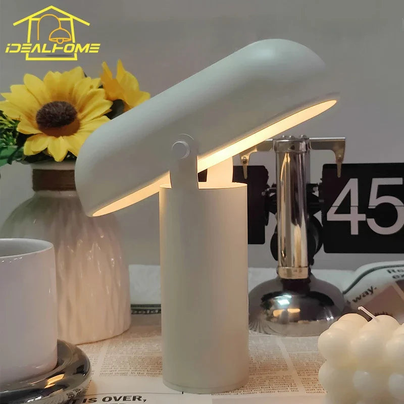 lampe à poser rechargeable minimaliste luxe avec interrupteur tactile - vue 4 sur 10