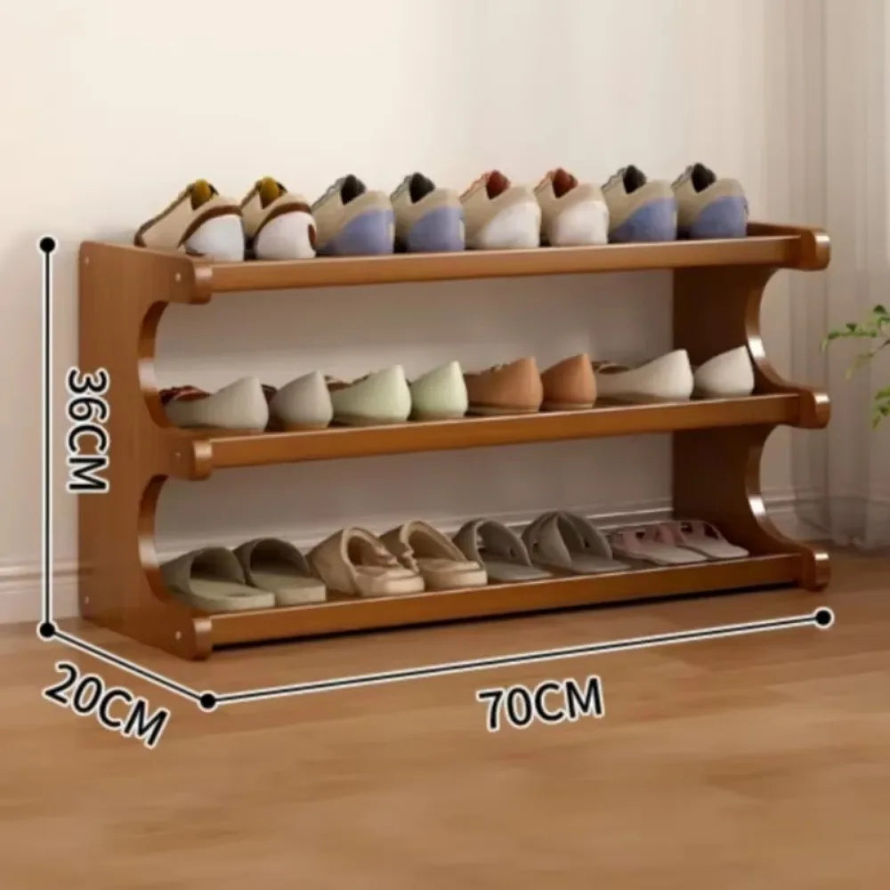 étagère à chaussures intérieure simple et peu encombrante - vue 8 sur 20
