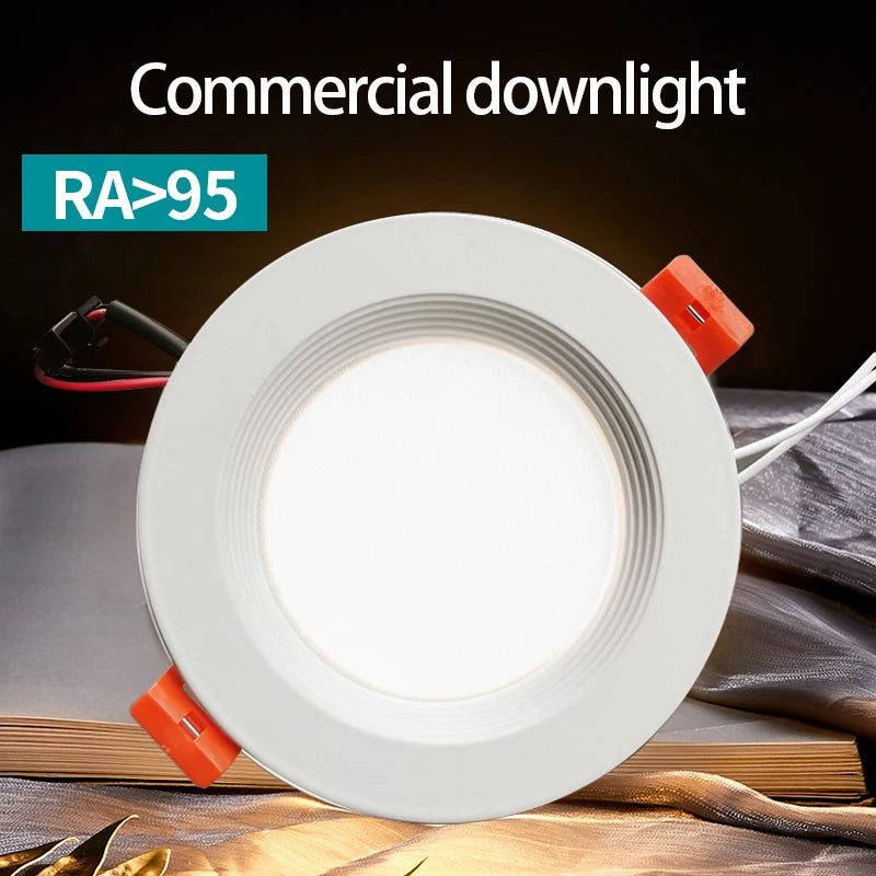 plafonnier led intégré pour un éclairage moderne et élégant - vue 5 sur 6