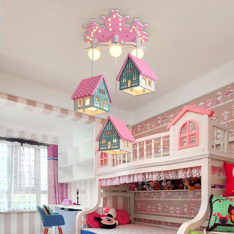 lustre pour chambre d'enfant décorations de noël suspendues