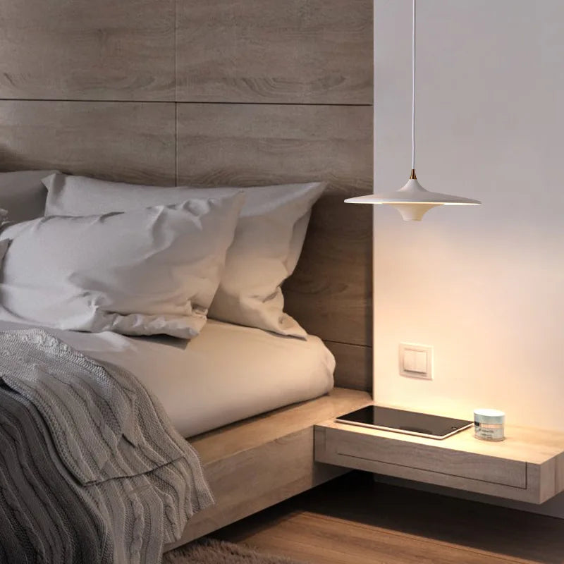 suspension led moderne minimaliste ufo nordique