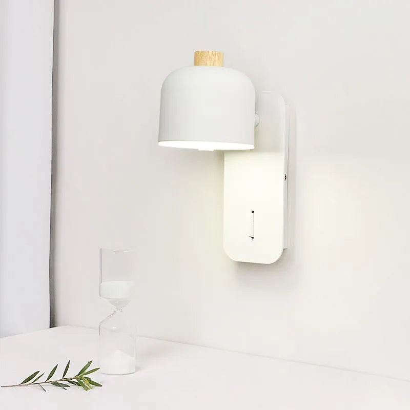 Applique murale LED nordiques minimaliste rotatif Macaron Multihead décor à la maison lumière pour chambre salon allée salle à manger luminaires