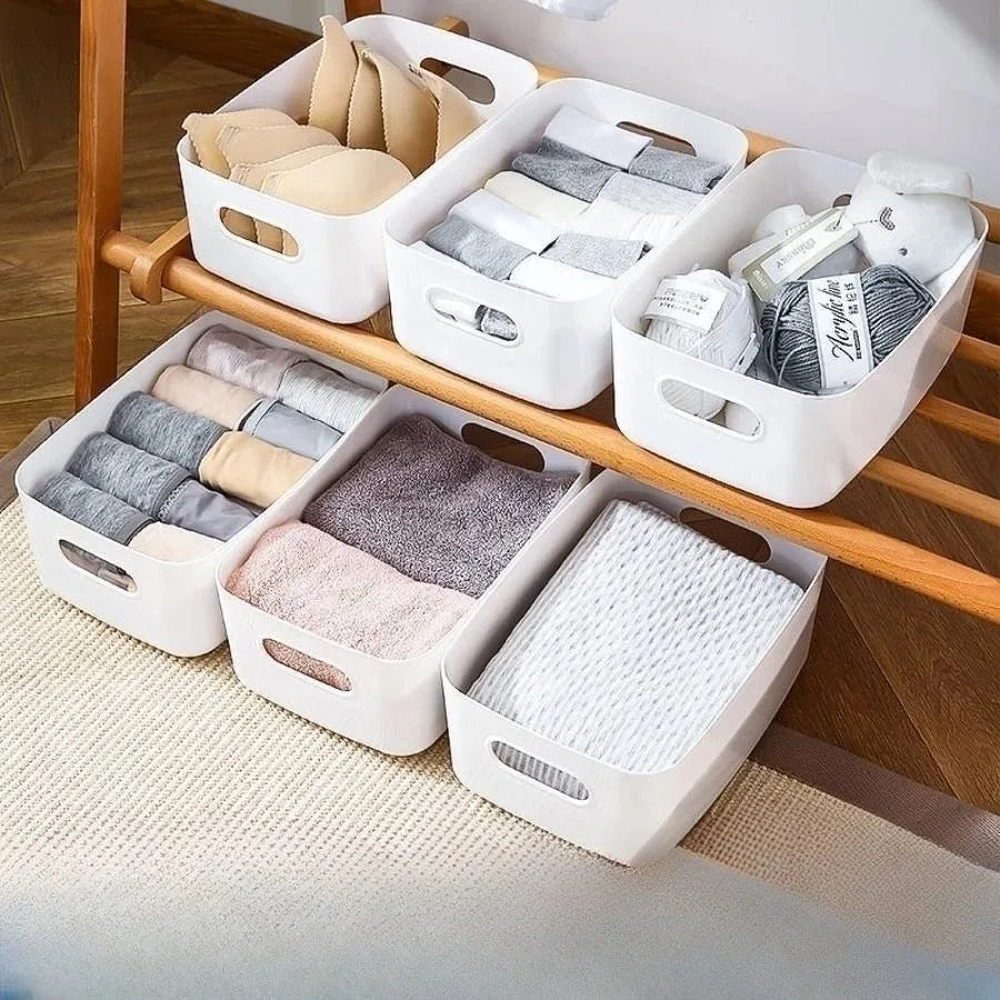 boîte de rangement polyvalente pour bureau et cosmétiques - vue 3 sur 15