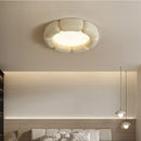 Moderne Wabi Sabi Led plafonnier chambre nordique Style crémeux plafonnier décor à la maison éclairage intérieur luminaires de lampe à Led