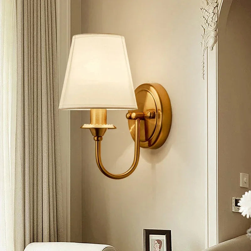 applique murale led simple style européen pour hôtel villa