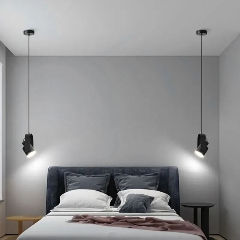 Macaron Bois Brut Art Suspension Lumières Plafond Lustre Chambre Décor Nordique Moderne Cuisine Lampes Suspendues LED Luminaires - vue 6 sur 10
