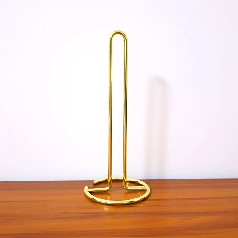porte-rouleau en acier inoxydable pour essuie-tout et serviettes