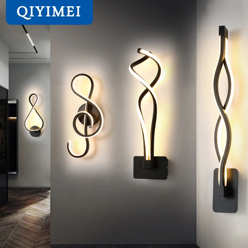 Applique murale led design moderne pour lecture et décoration