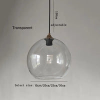 Suspension LED au design nordique moderne