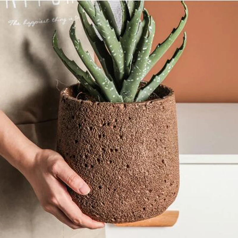 moule en silicone pour pot de fleurs créatif et nordique - vue 11 sur 12