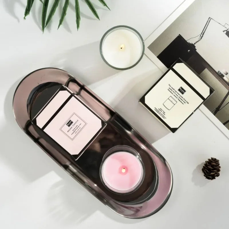 bougie aromathérapie haut de gamme cadeau fait main décoration festive - vue 6 sur 8