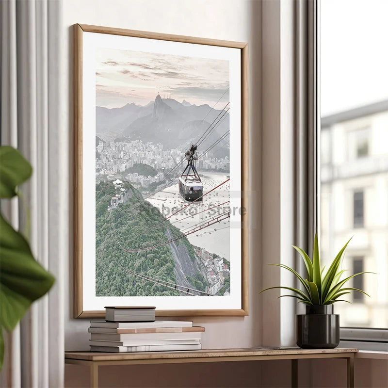 affiches de paysage de rio de janeiro art mural décoration intérieure