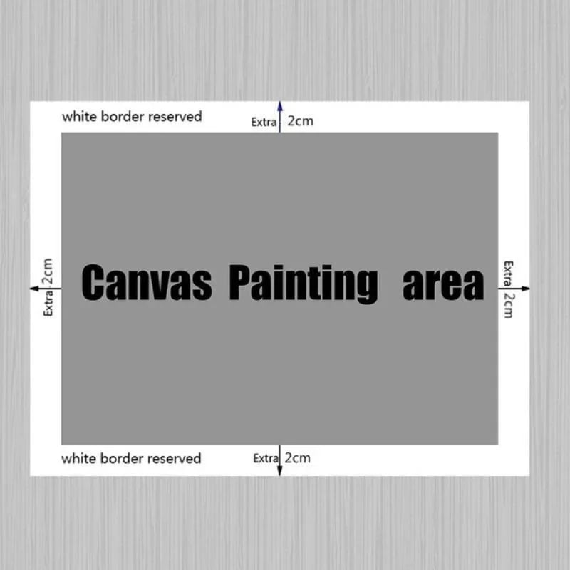 peinture à l'huile abstraite pour décoration murale moderne