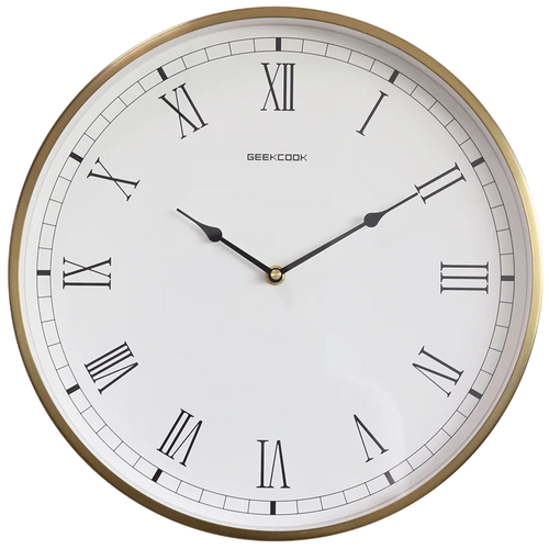 horloge murale de luxe moderne silencieuse pour intérieur