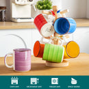 Tasses en gres grandes capacite style artisanal lot