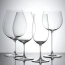 Verre à vin court cristal style kimura artisanal