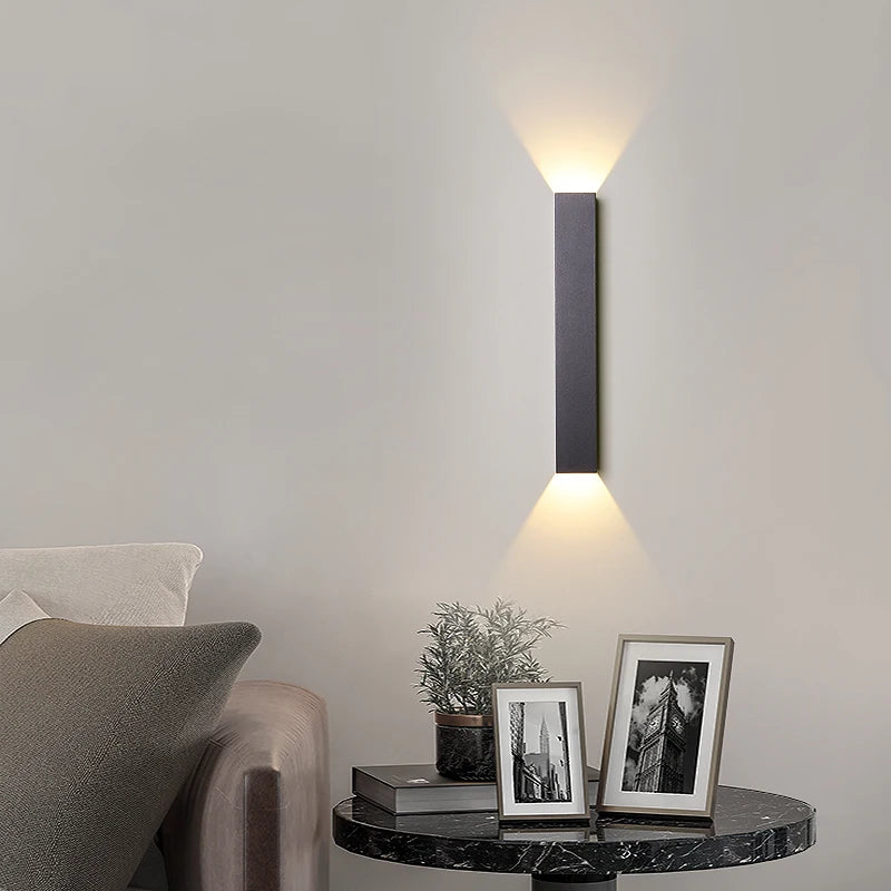 applique murale led double tête minimaliste moderne nordique
