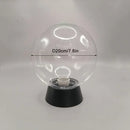 lampadaire extérieur globe noir pour éclairage de jardin et terrasse