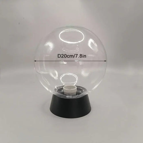 lampadaire extérieur globe noir pour éclairage de jardin et terrasse