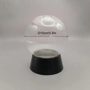 lampadaire extérieur globe noir pour éclairage de jardin et terrasse