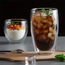 Tasses expresso verre double paroi isolante 80 450ml