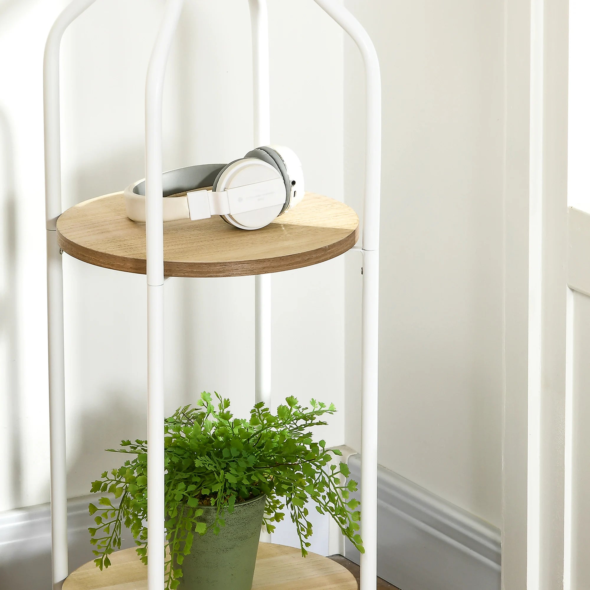 étagère design en forme d'arbre deux niveaux moderne et pratique - vue 8 sur 7