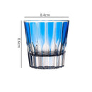 Verre whisky cocktail 200 ml style strié vertical