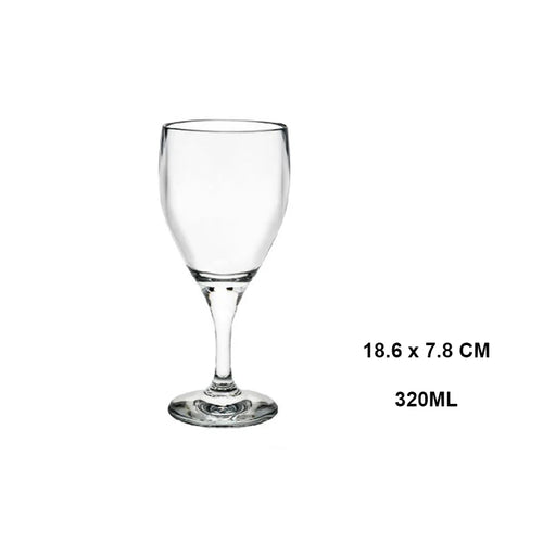 Verres a vin incassables sans pied reutilisables elegants