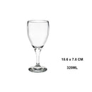 Verres à vin sans pied incassables elegants reutilisables