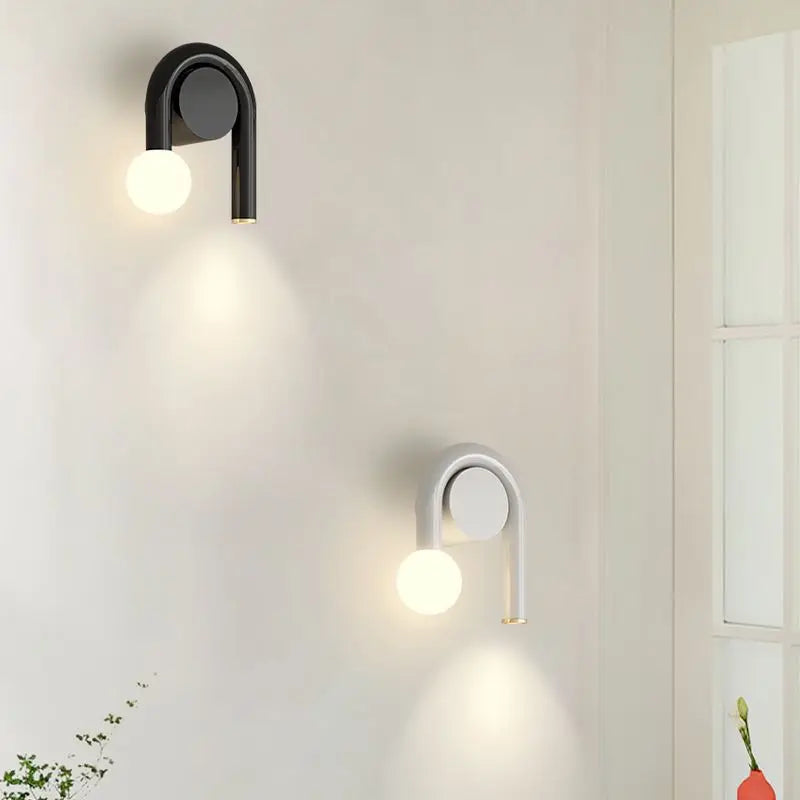 Nolvety applique 2 led chambre lit Table d'appoint lampe de bureau appareil ménager lampes de livre pas de scintillement Protection des yeux éclairage mural - vue 4 sur 8