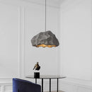 Plafonnier design nordique pour Restaurant salon lampe en résine corps Style nostalgique à la main suspension
