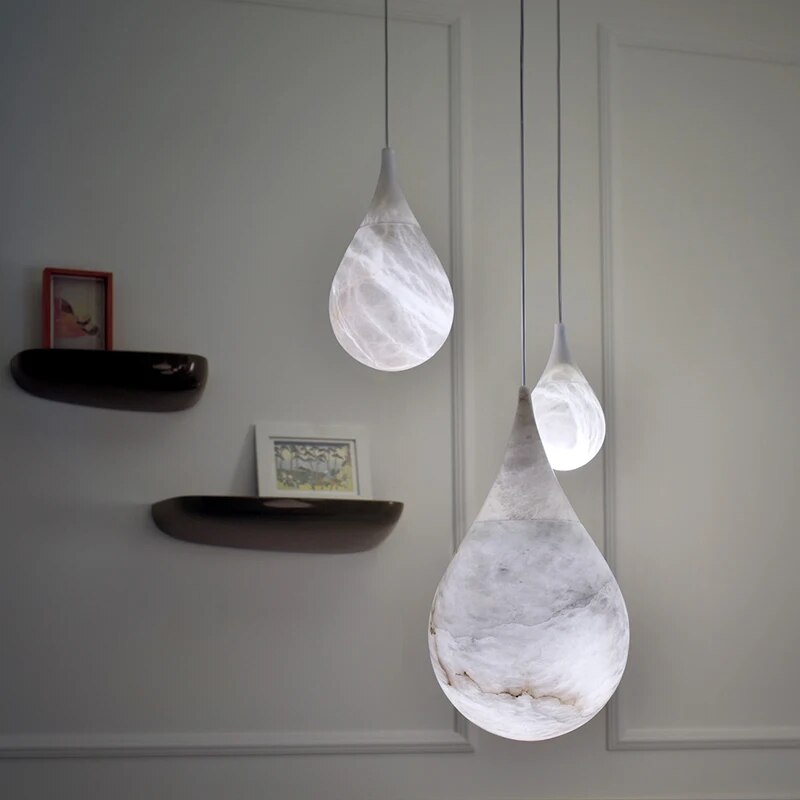 Suspension en marbre au design moderne - vue 4 sur 27