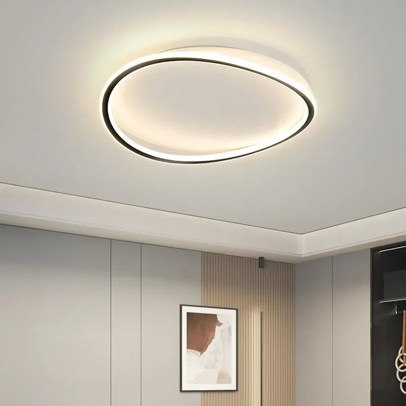 lustre moderne à led pour décoration intérieure élégante - vue 4 sur 15