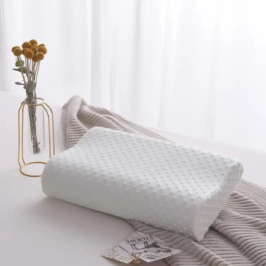 Oreiller long en mousse à mémoire de forme pour un sommeil réparateur