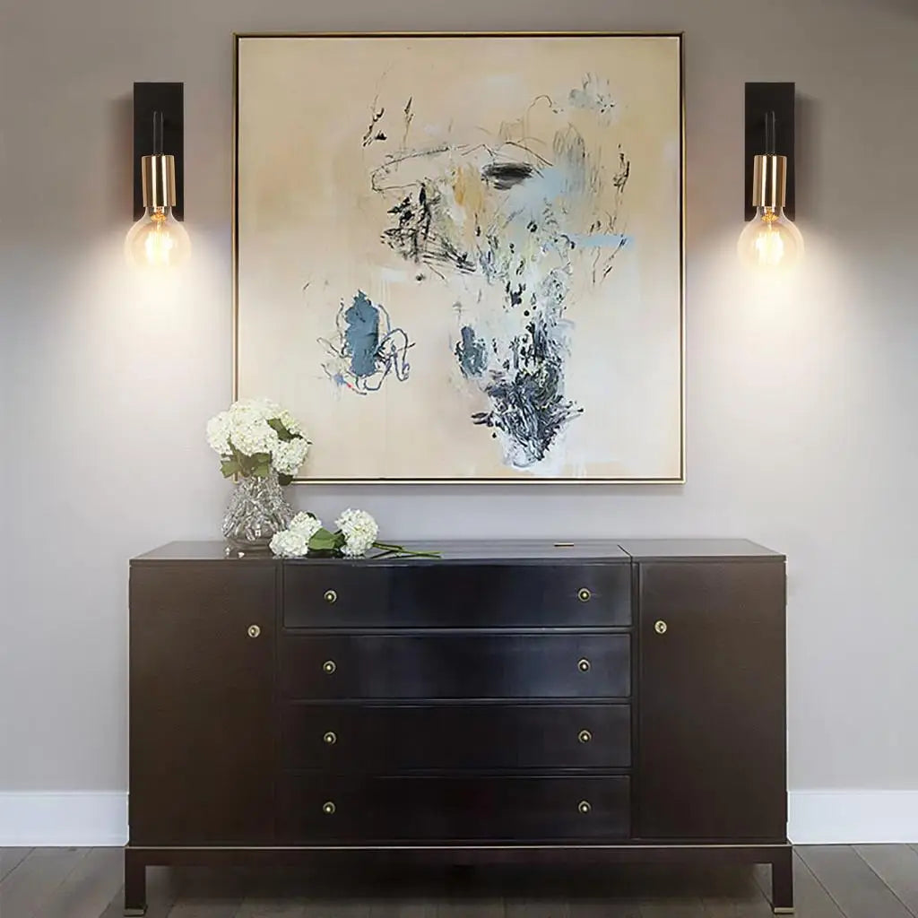 applique murale loft vintage led moderne intérieur maison éclairage - vue 6 sur 8