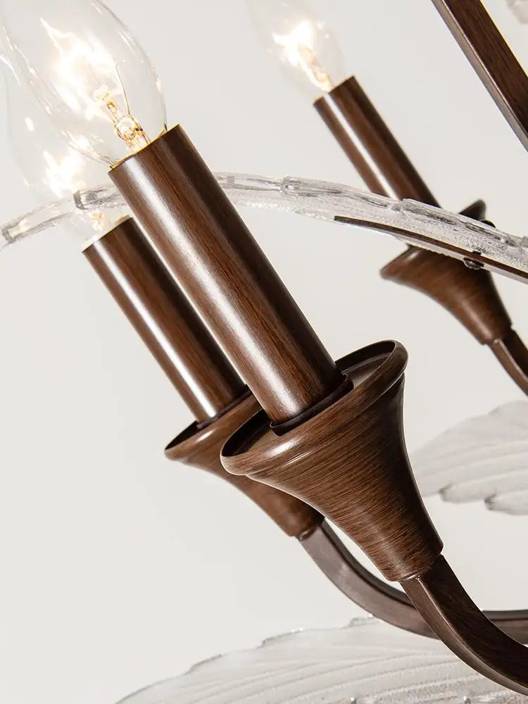 lustre vintage en cristal pour éclairage intérieur élégant - vue 10 sur 9