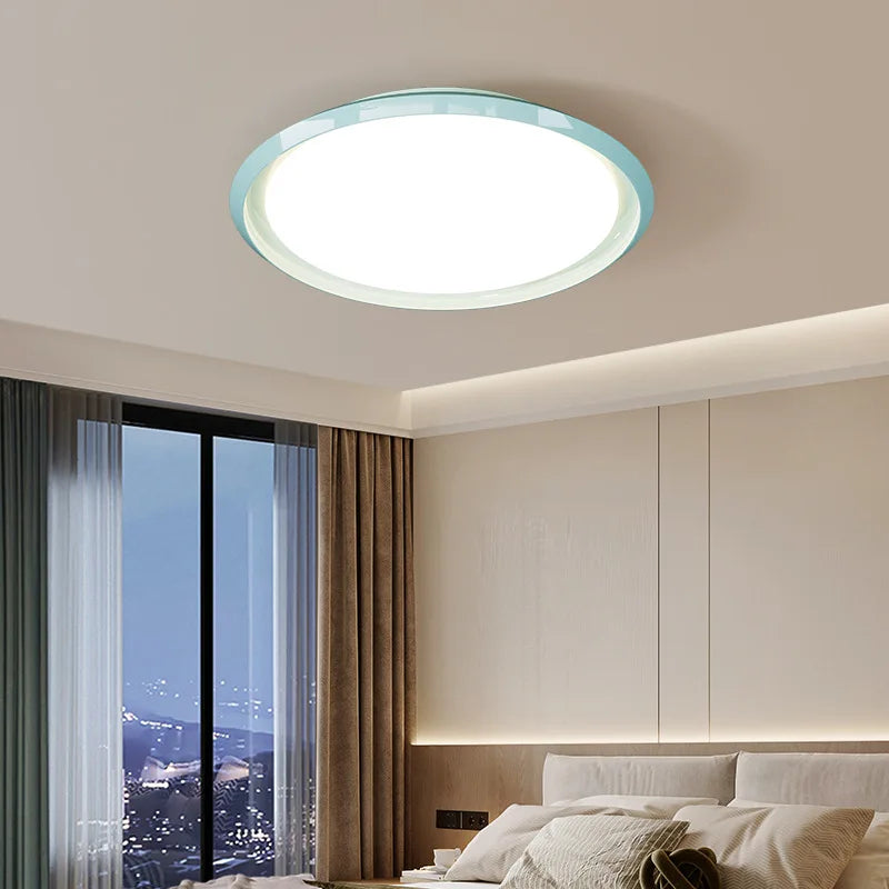 plafonnier led ultra mince design moderne pour décoration intérieure - vue 3 sur 10