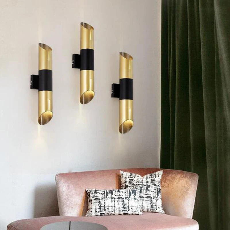 Applique murale LED en aluminium au design moderne