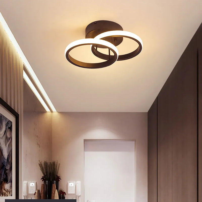 applique murale lumière entrée moderne balcon