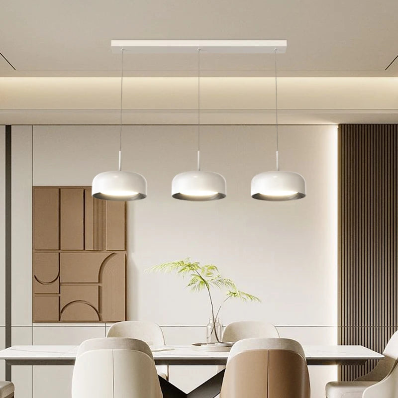Lampe de couloir d'entrée d'allée minimaliste Simple moderne Protection des yeux salle de vie lustres créatif petit plafonnier rond - vue 7 sur 11