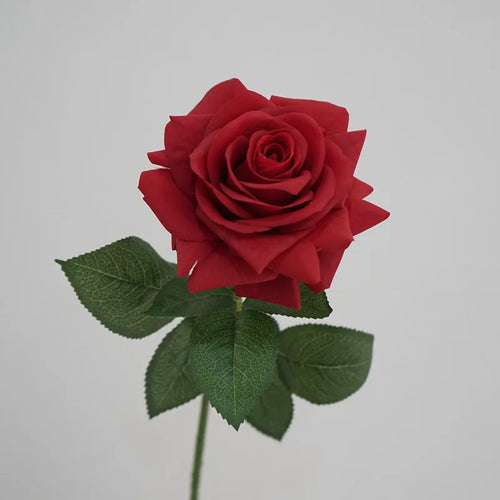 rose artificielle en latex pour décoration florale et mariage