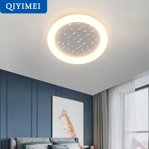 lustre led moderne pour enfants effet pluie de météores 2022