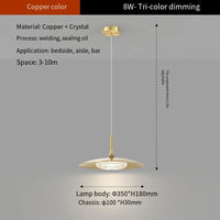 lustre moderne intérieur décor cuivre led suspension or
