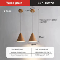 Suspension LED en fer