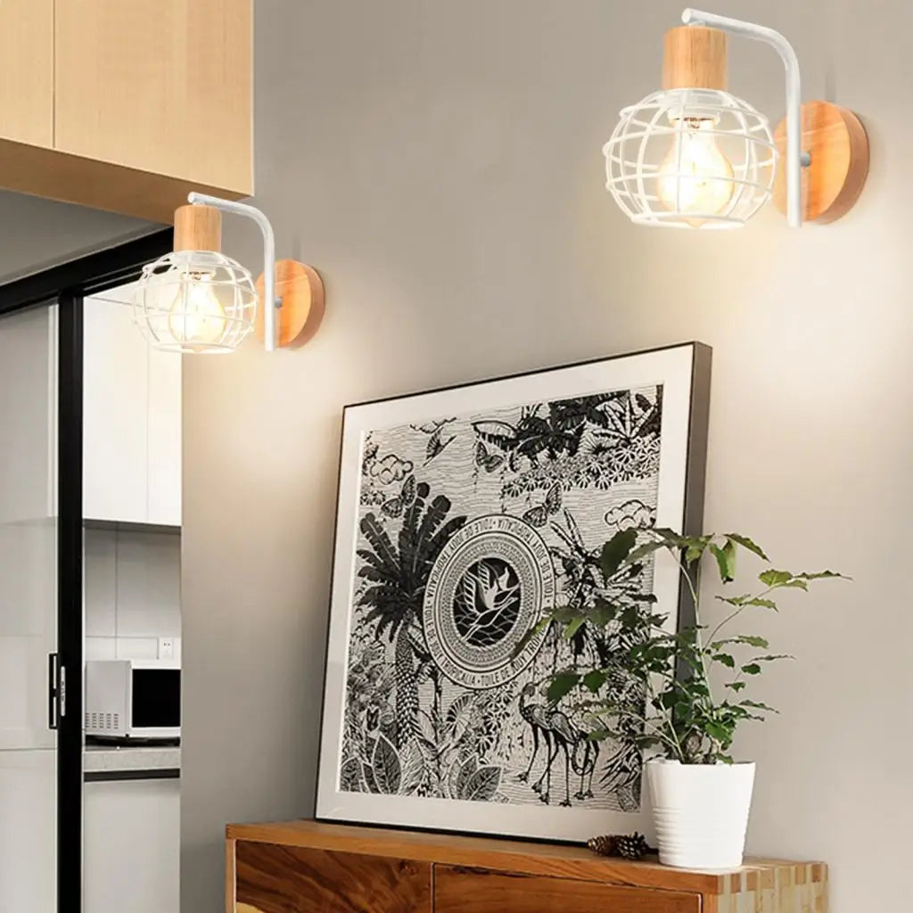 Applique murale led vintage industriel - vue 6 sur 11