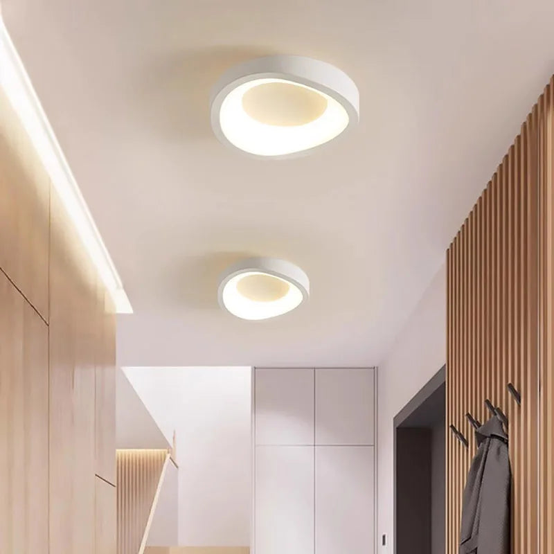 plafonnier moderne à leds pour décoration maison luminaire lustre - vue 4 sur 18