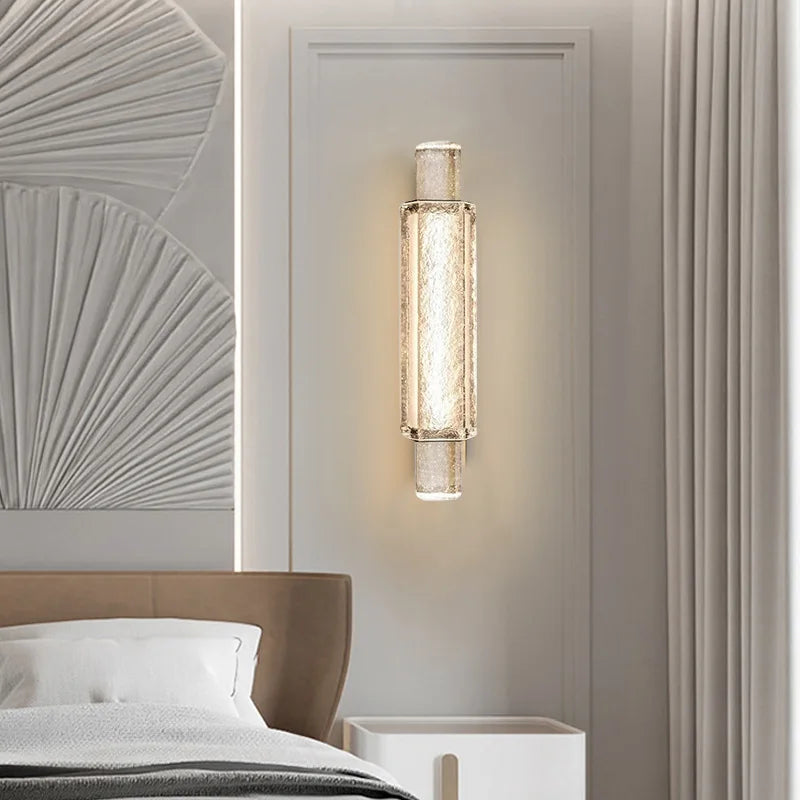 applique murale led bulle cristal style luxe moderne - vue 6 sur 8
