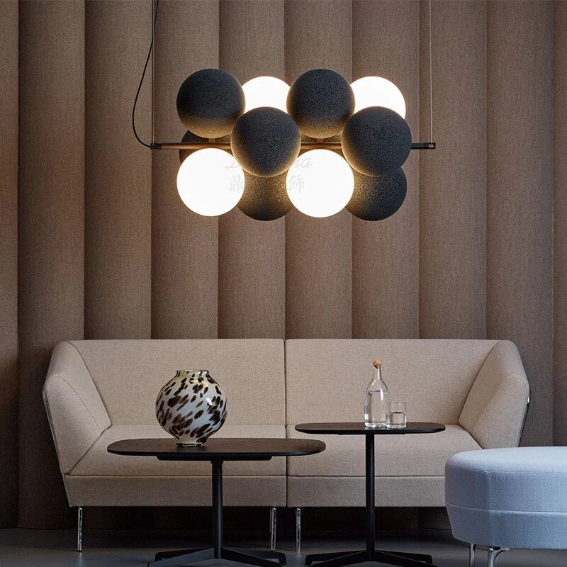 Lustre de Restaurant à vent silencieux - vue 5 sur 9