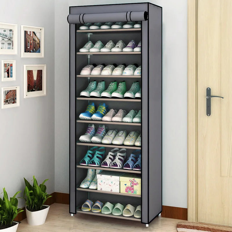 étagère de rangement pour organiser vos chaussures efficacement - vue 6 sur 9