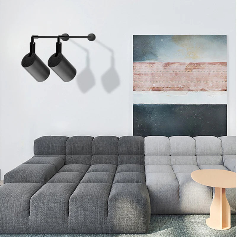 applique murale télescopiques led modernes long bras - vue 5 sur 11